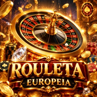 Roleta europeia ao vivo vista de cima com a bola girando